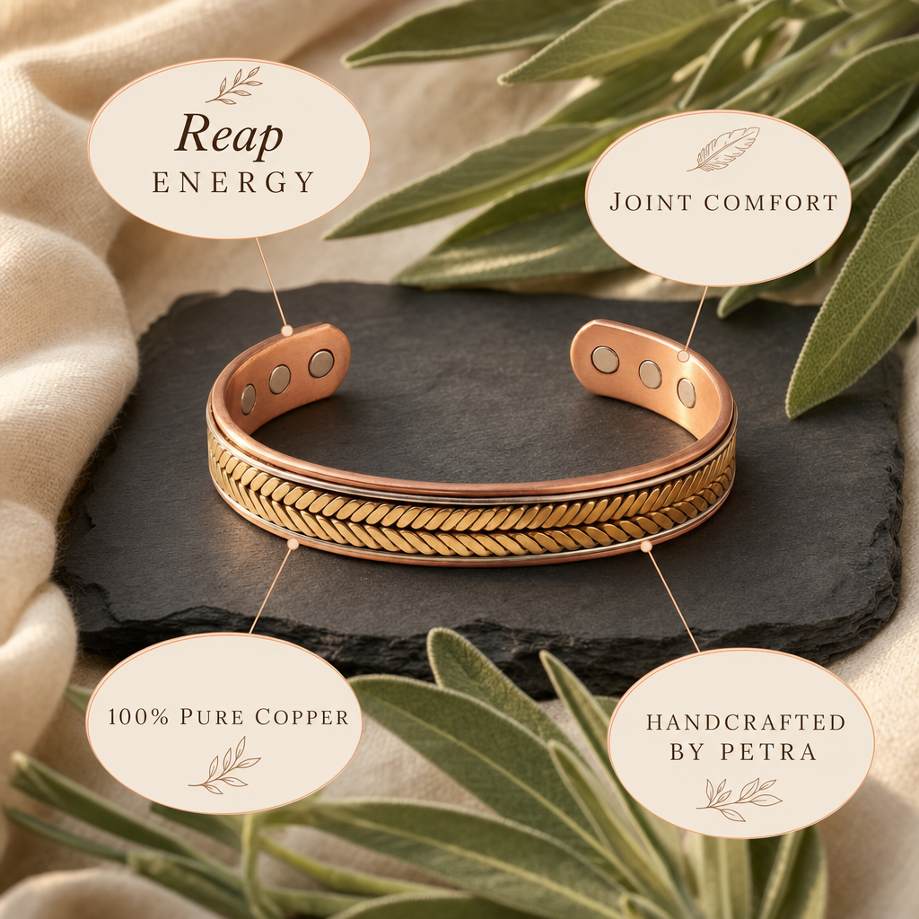 Reap Copper Bracelet
