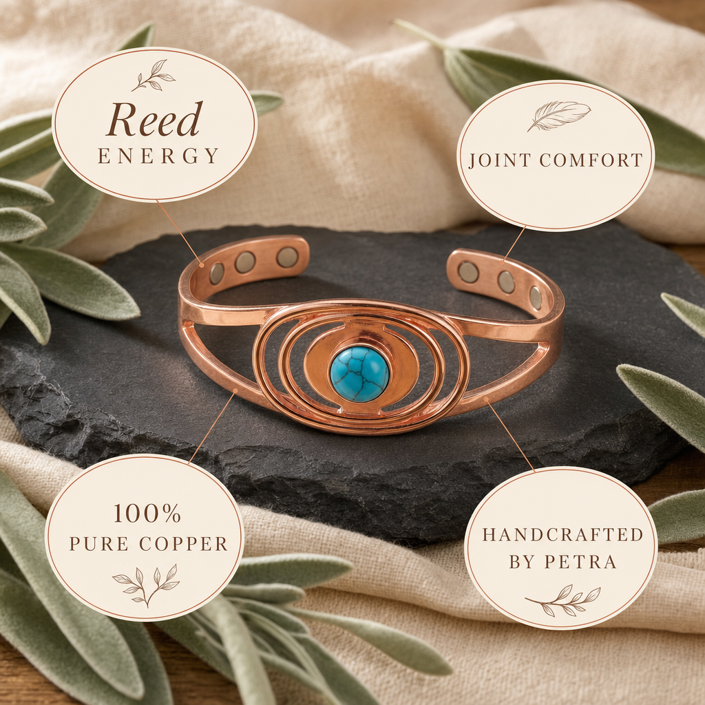 Reed Copper Bracelet