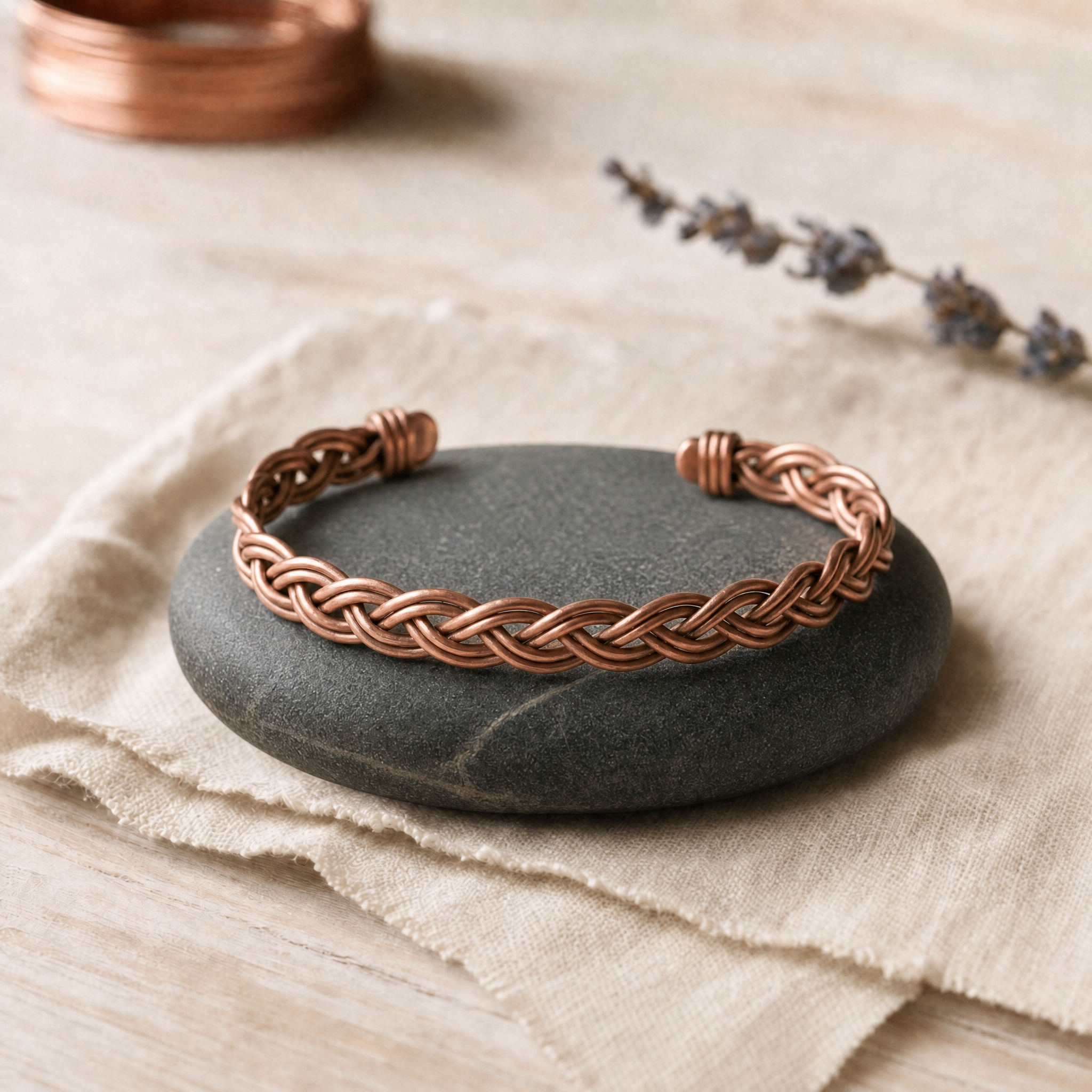Rush Copper Anklet