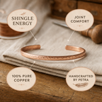 Shingle Copper Anklet