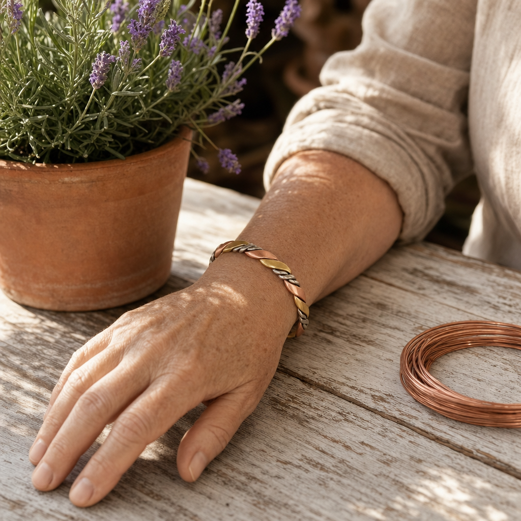 Slate Copper Bracelet
