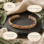Slate Copper Bracelet