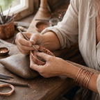 Spur Men's Copper Bracelet
