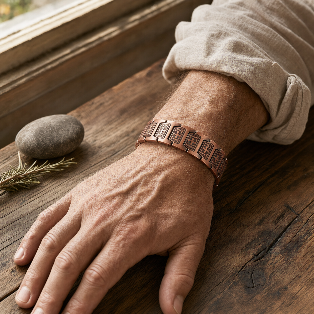 Squall Men's Copper Bracelet