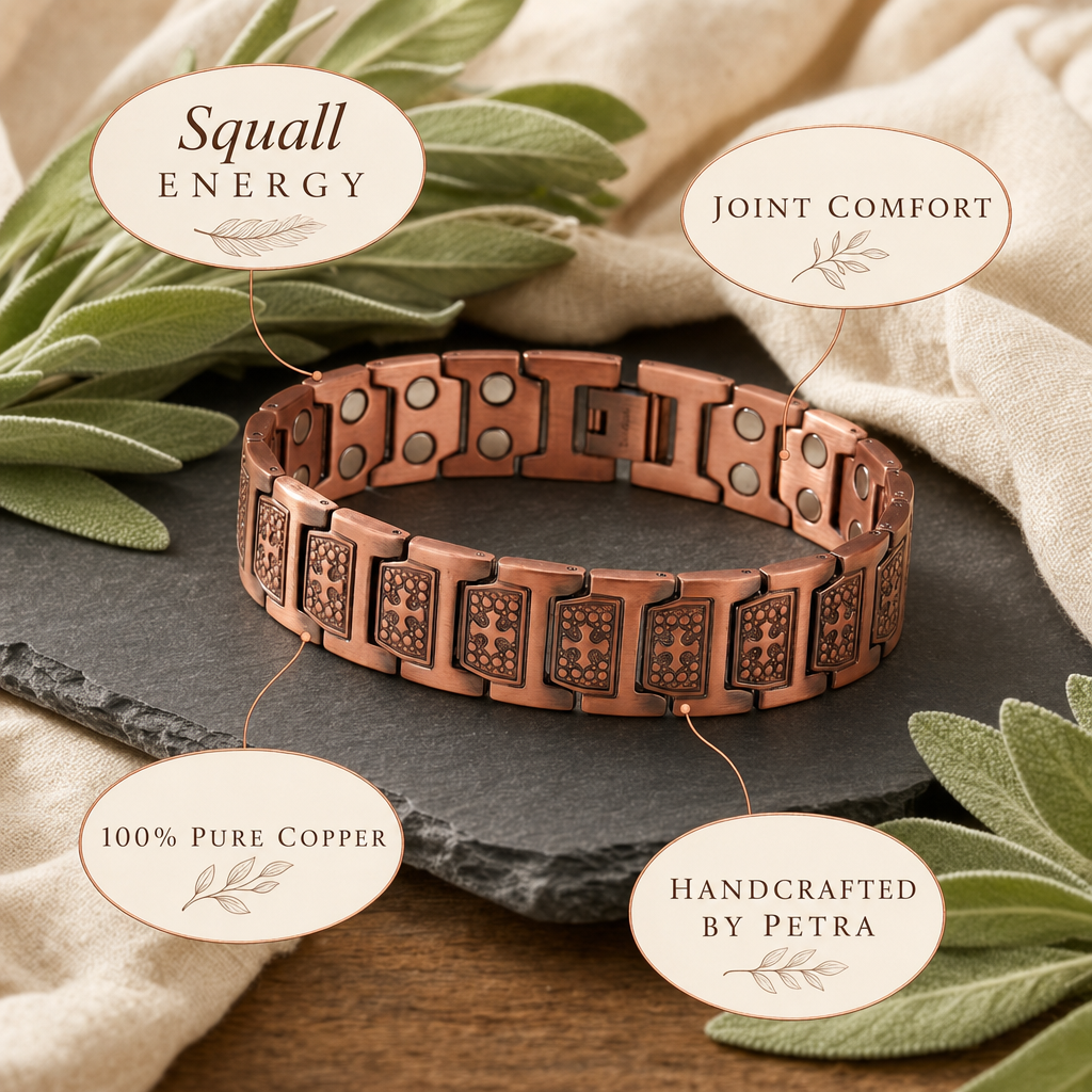 Squall Men's Copper Bracelet