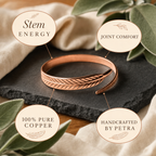 Stem Copper Bracelet