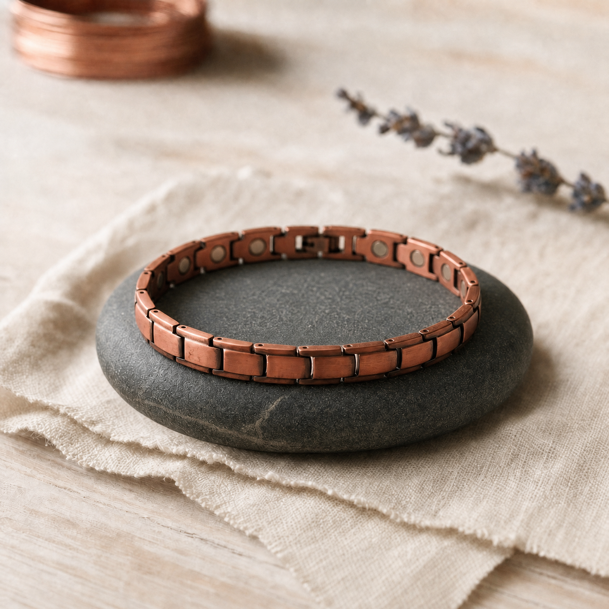 Strand Copper Anklet