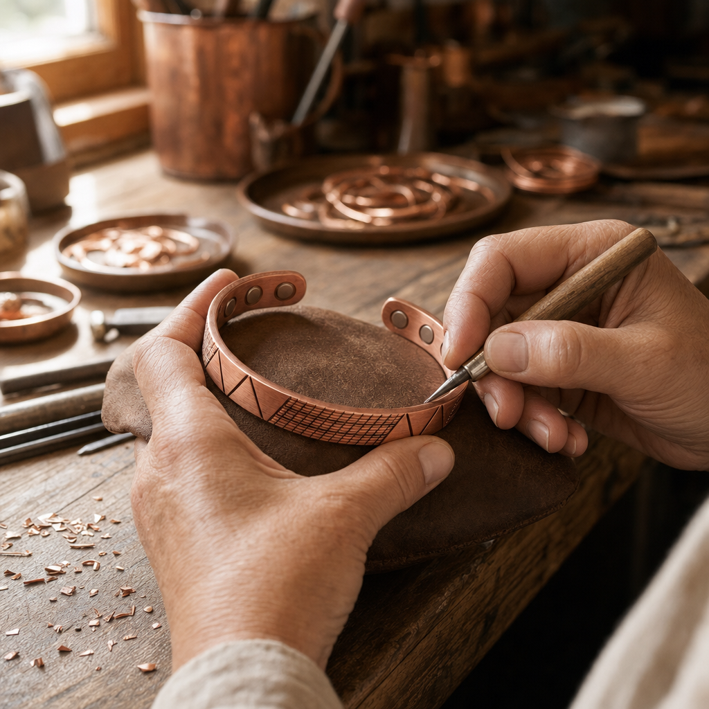 Summit Copper Bracelet