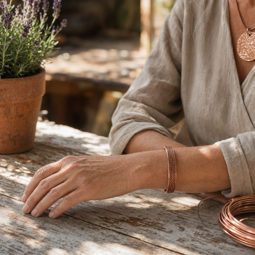 Swell Copper Bracelet