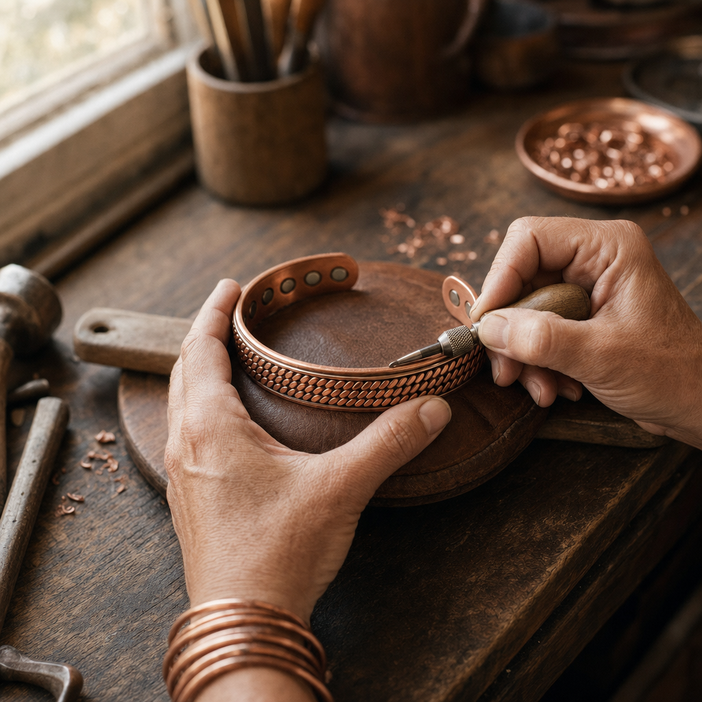 Swell Copper Bracelet