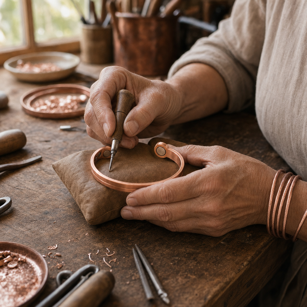 Taper Copper Bracelet