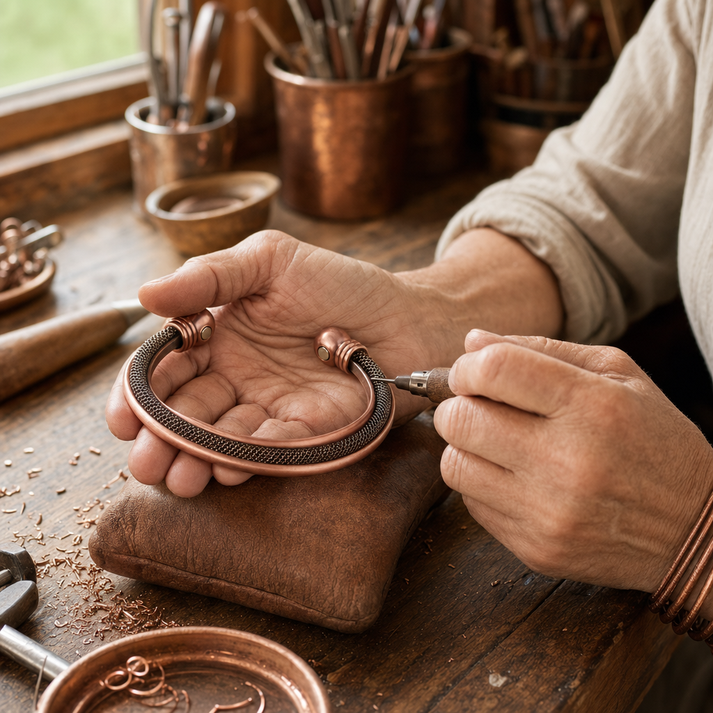 Tor Copper Bracelet