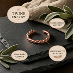 Copper Twine Ring