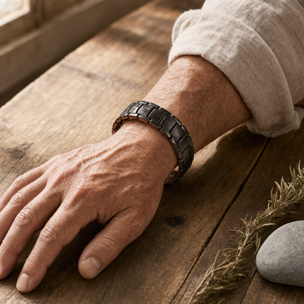 Umber Men's Copper Bracelet