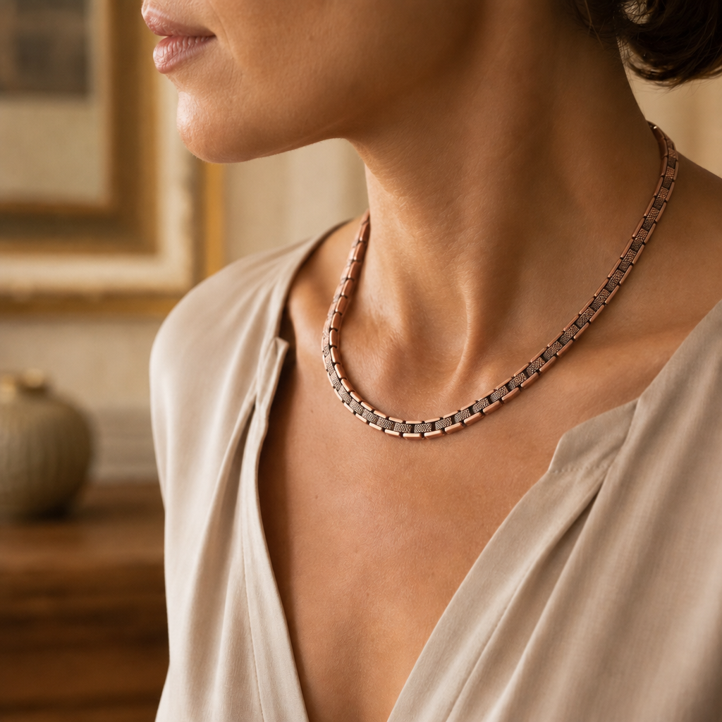 Veil Copper Necklace