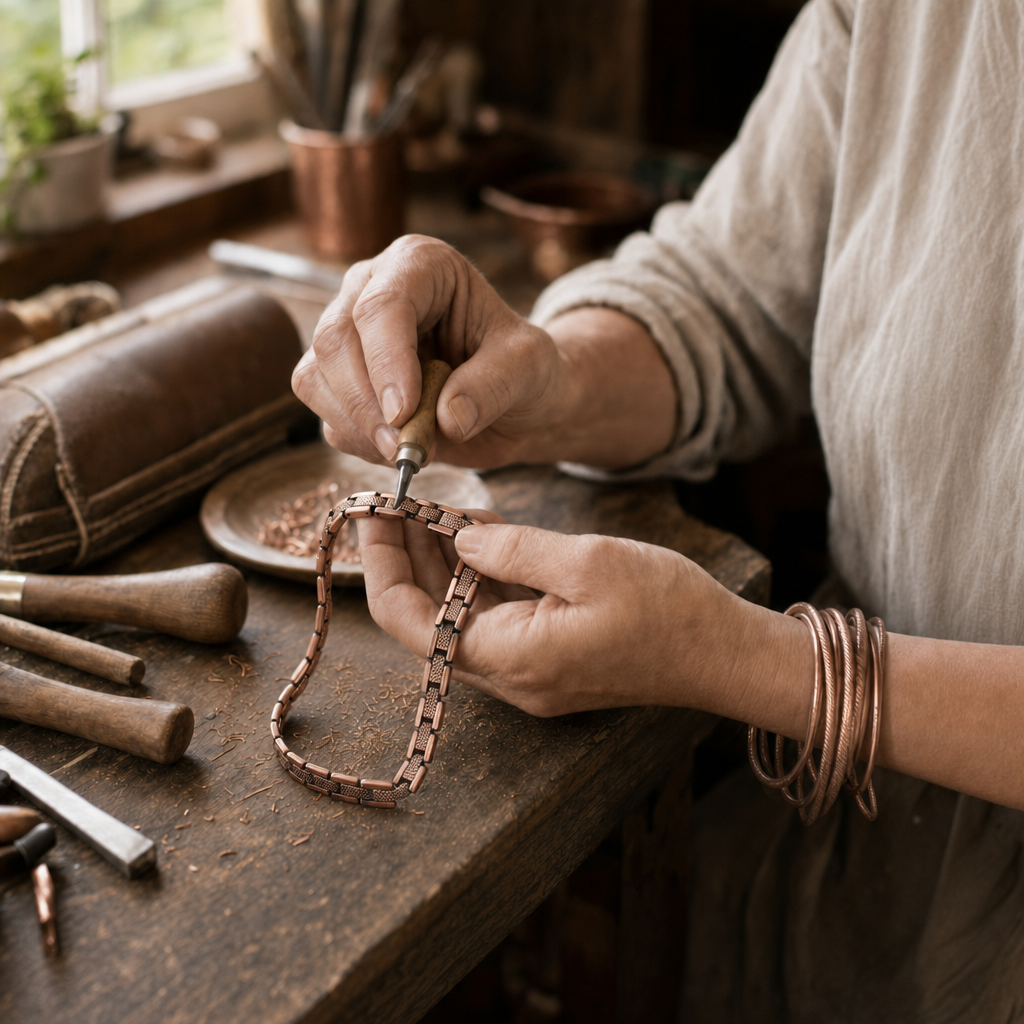 Veil Copper Necklace