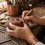 Waft Copper Bracelet