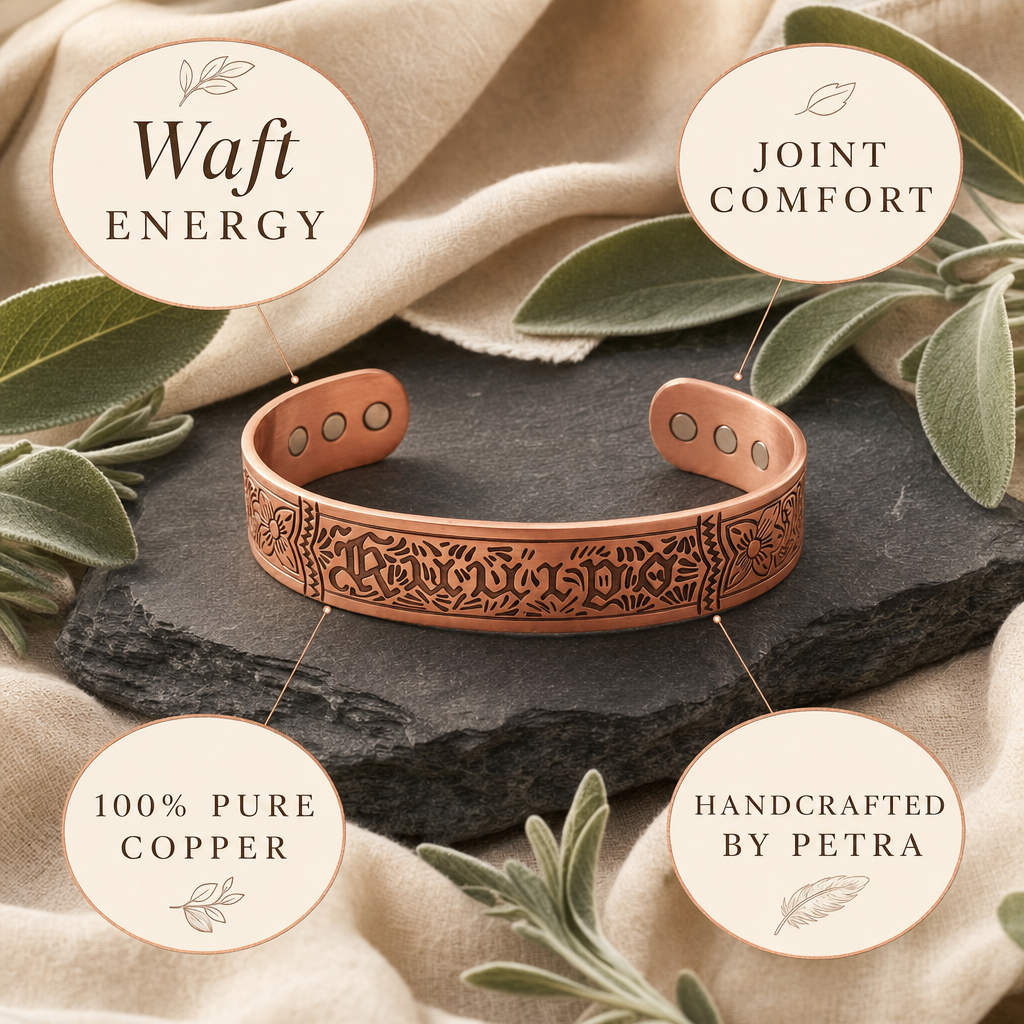 Waft Copper Bracelet